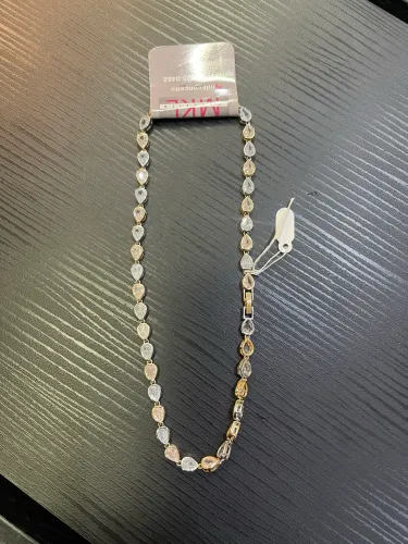 Pulseira Riviera Gotas Cristal - Semijoia