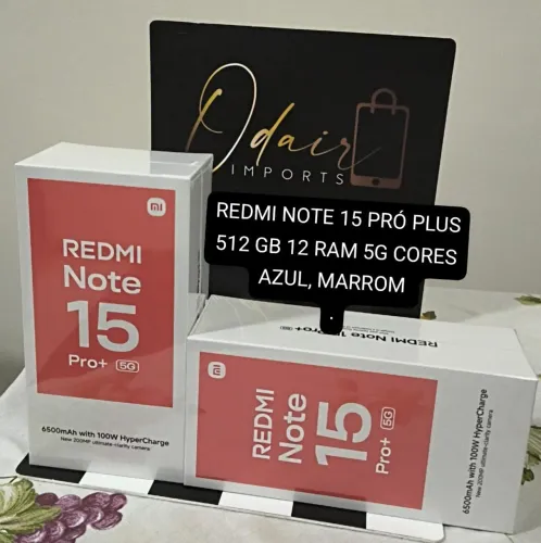 REDMI NOTE 15 PRÓ PLUS 512 GB 12 RAM 