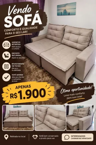 Sofá cama. 2.20mt