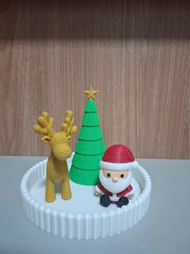 Enfeites de Natal 3d