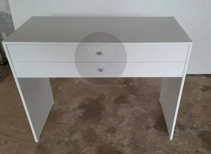 Penteadeiranova  com divisórias na gaveta 100% MDF branco 