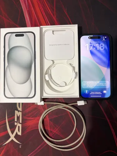 iPhone 15 256GB preto - Anatel