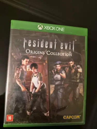 Jogo Resident Evil Origins Collection Xbox One Mídia Física Original Impecável Usado