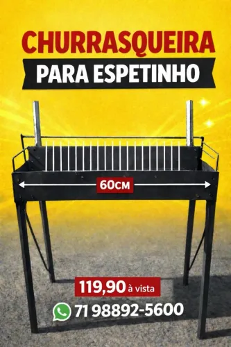 Churrasqueira de alumínio 119,90