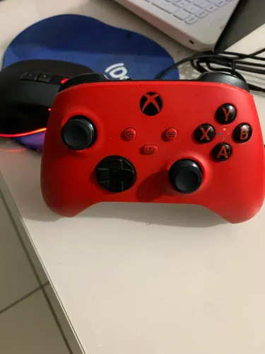 Controle Sem Fio Xbox Series X/S - Cor Pulse Red (Vermelho) - Perfeito Estado.