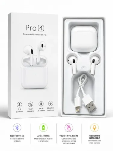 ? Fone de Ouvido Bluetooth 4 Pro ?