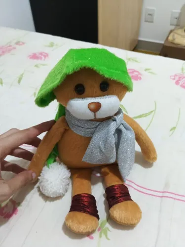 Ursinho Natal artesanal