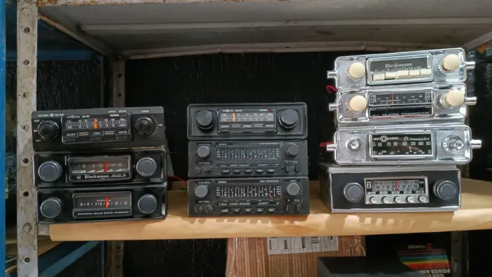 RÁDIO COM BLUETOOTH PARA FUSCA BRASÍLIA KOMBI GOL OPALA CHEVETTE CORCEL 