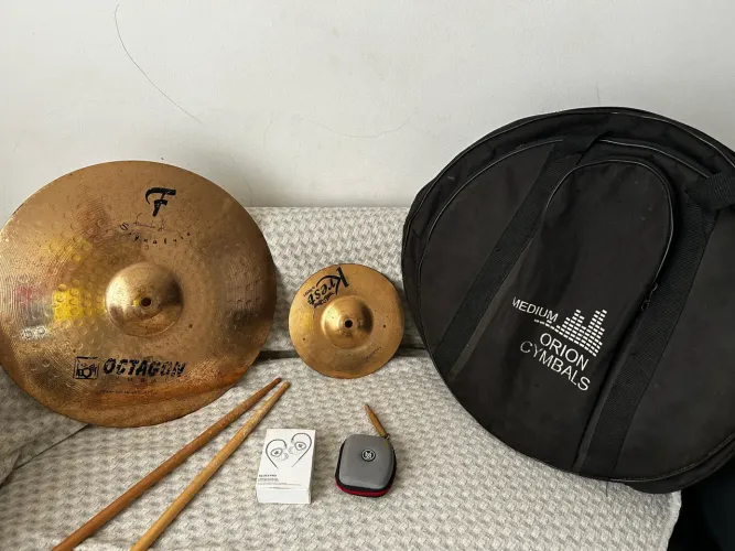 Kit pratos de bateria