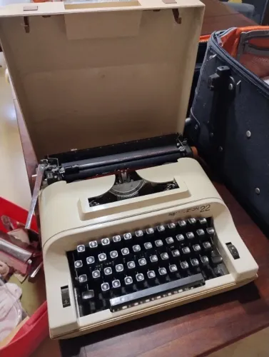 máquina de datilografia