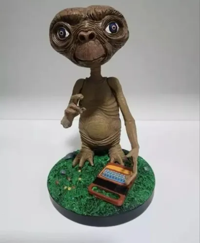 ET O Extraterrestre Neca Head Knockers Estátua Original 
