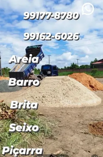 Areia-Barro-Brita-Seixo 
