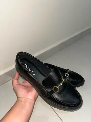 Mocassim Beira Rio preto