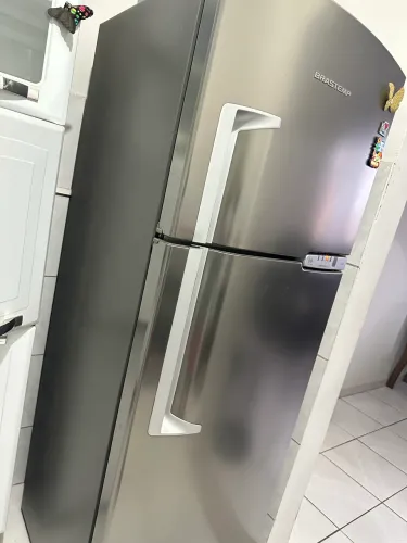 Geladeira Brastemp inox