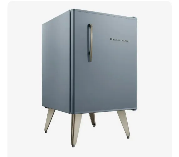 Frigobar retrô Brastemp azul 