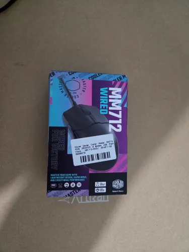 Mouse gamer cooler master mm712 wired