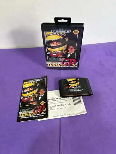 Ayrton senna monaco gp ii mega dive sega