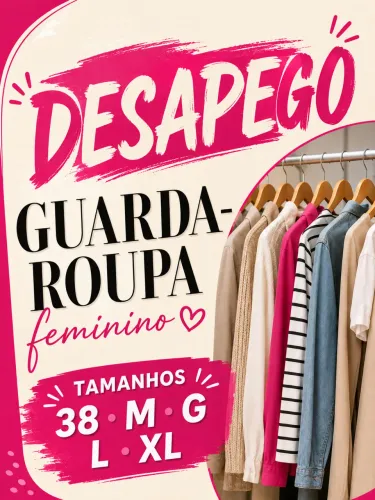 Roupas - 19 peças por 600,00 ou peça individual