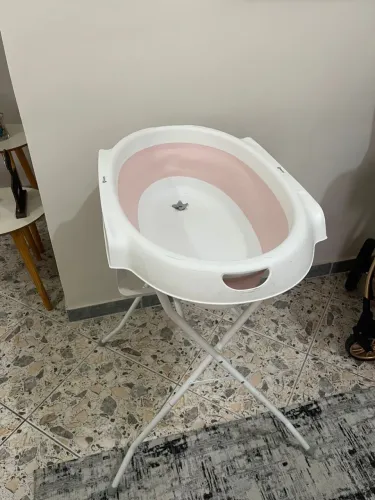 Banheira dobrável com pé