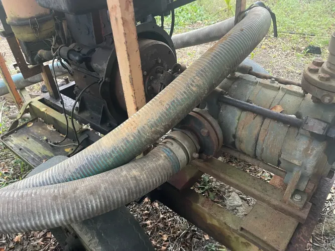 Conjunto de irrigação agrícola
