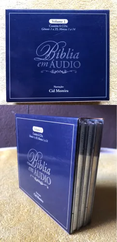 A BÍBLIA EM ÁUDIO EM 6 CD?s