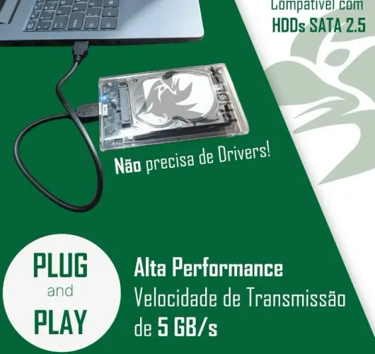 Case para HD externo 3.0