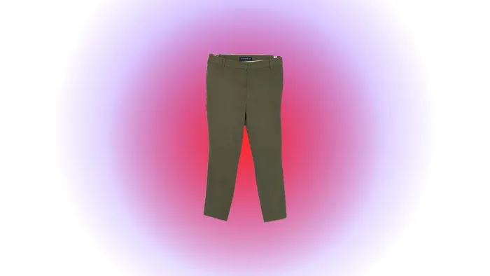 Calça Alfaiataria verde musgo hering 46