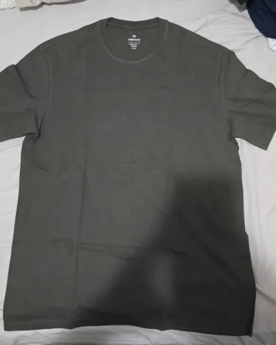 Camiseta hering supercotton verde