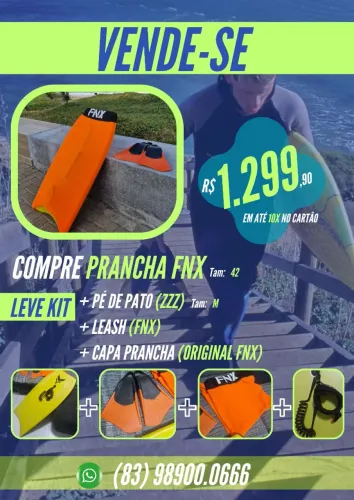Vendo Prancha de SURF FNX BODYBOARD 