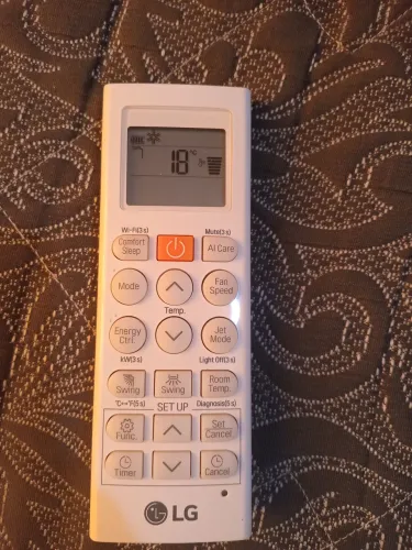 Controle de arcondicionado LG ORIGINAL 