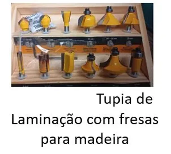 Esmerilhadeira | Furadeira Black | Serra Tico Tico | Tupia de<br><br>Laminação com fresas