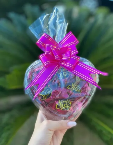 Coração com Chocolates para presentear ? 