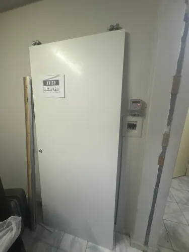 Porta MDF Branco Liso