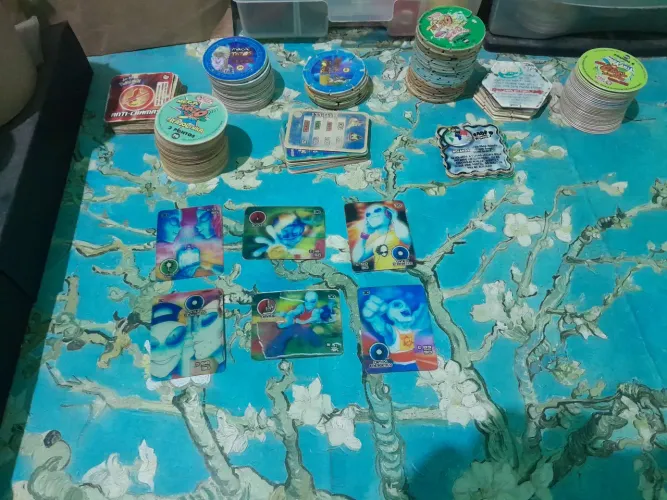 Lote de Cards Aliens elma chips 