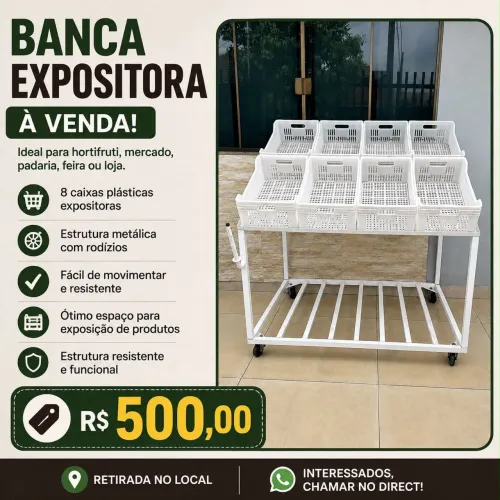 Banca Hortifruti Semi Nova 