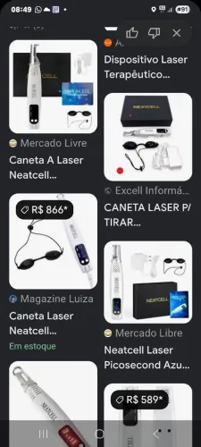 CANETA LAZER NEATCELL