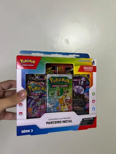 Box Pokemon Parceiro Inicial Serie 3 Tcg - Copag