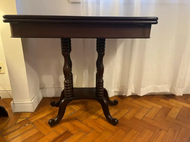 Mesa maciça de Jacarandá - Mesa de jogos