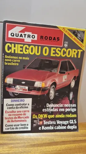 Revistas Quatro Rodas anos 70/80 6 unidades