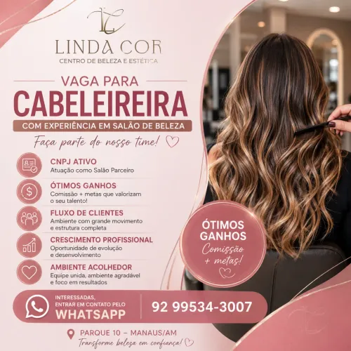 CABELEIRA COM EXPERIÊNCIA