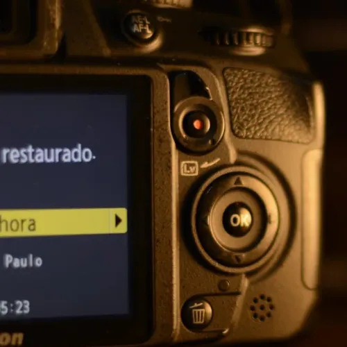 câmera nikon 3100
