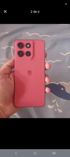 Vendo moto g86 novo com nf