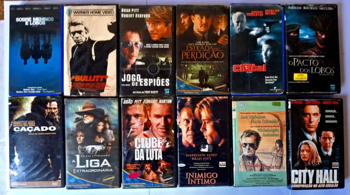 Fitas Vhs de Ação ( Lote )