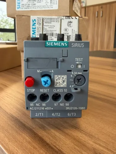 3ru2126-1gb0 Relé De Sobrecarga 4,5-6,3 Amp