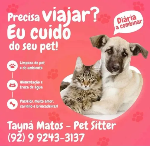 Pet Sitter (babá de pet). *nao hospedo