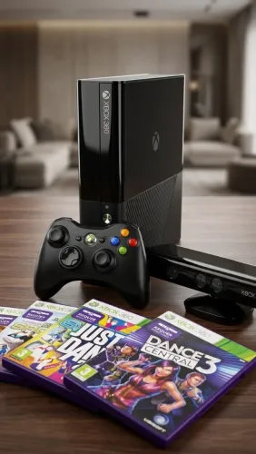 Xbox 360 Super Slim Desbloqueado + Kit Completo - 1TB