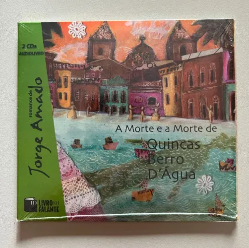 Áudio livro, Jorge Amado, A morte e a morte de quincas berro d´água, 2 CDs