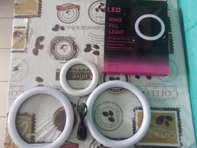 Kit 3 Ring Light LED