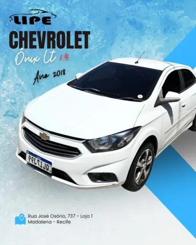 Chevrolet Onix Hatch LT 1.4 8V Flex Mec. 4P 2018