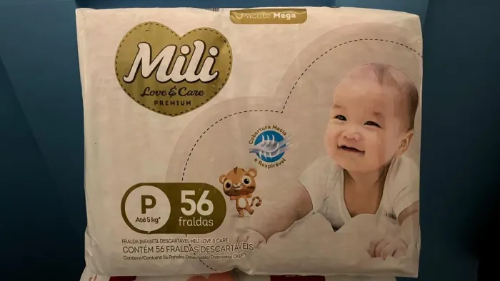 Fralda P ( Mili/ Huggies)